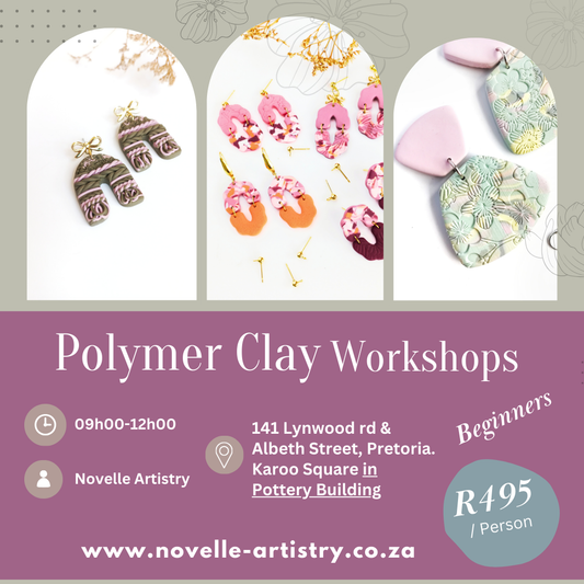Sep - Polymer Clay Beginners Workshops